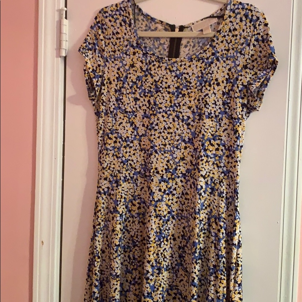 flower pattern dress